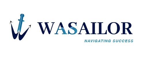 Wasailor logo maritime career and services platform
